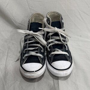 Converse Classic Black and White Kids Hi-Top Sneakers